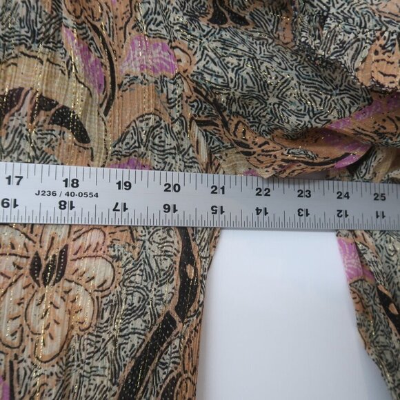 Ulla Johnson Paola Ruffled Printed Floral Midi Dress 2 - Picture 10 of 11